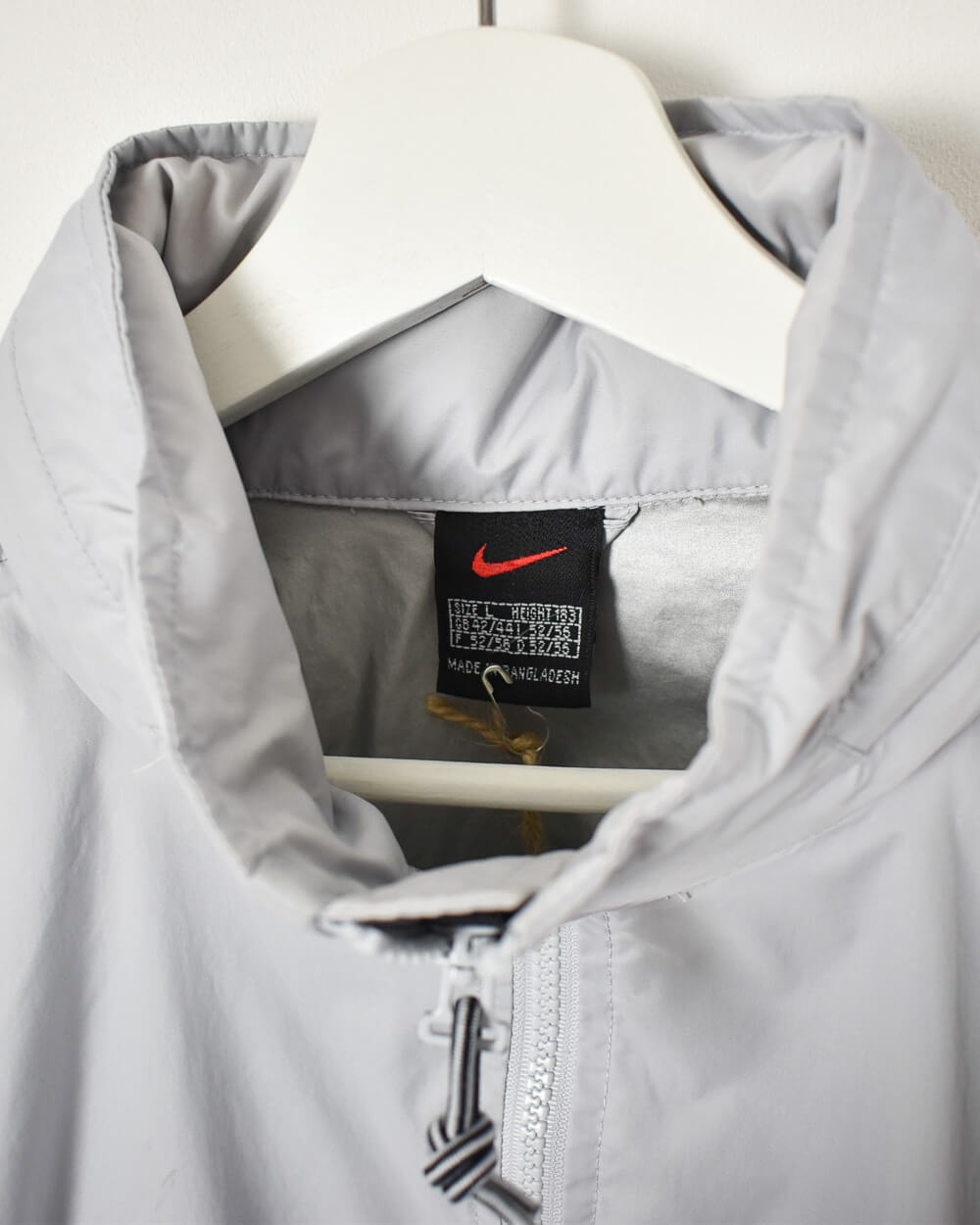 Stone Nike Windbreaker Jacket - Large