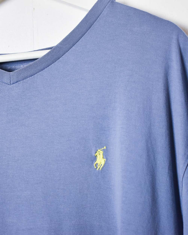 Blue Polo Ralph Lauren T-Shirt - X-Large