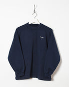 Navy Reebok Essentials Women's Sweatshirt - Medium