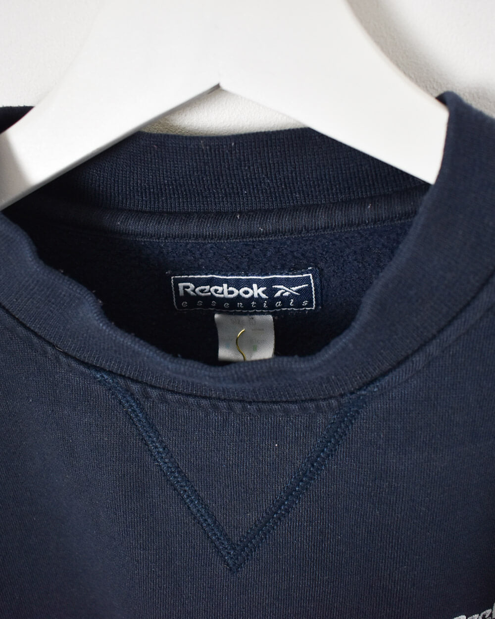 Navy Reebok Essentials Women's Sweatshirt - Medium
