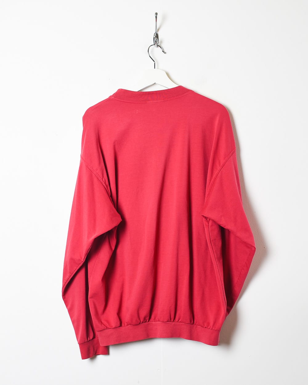 Red Reebok Long Sleeved T-Shirt - Large