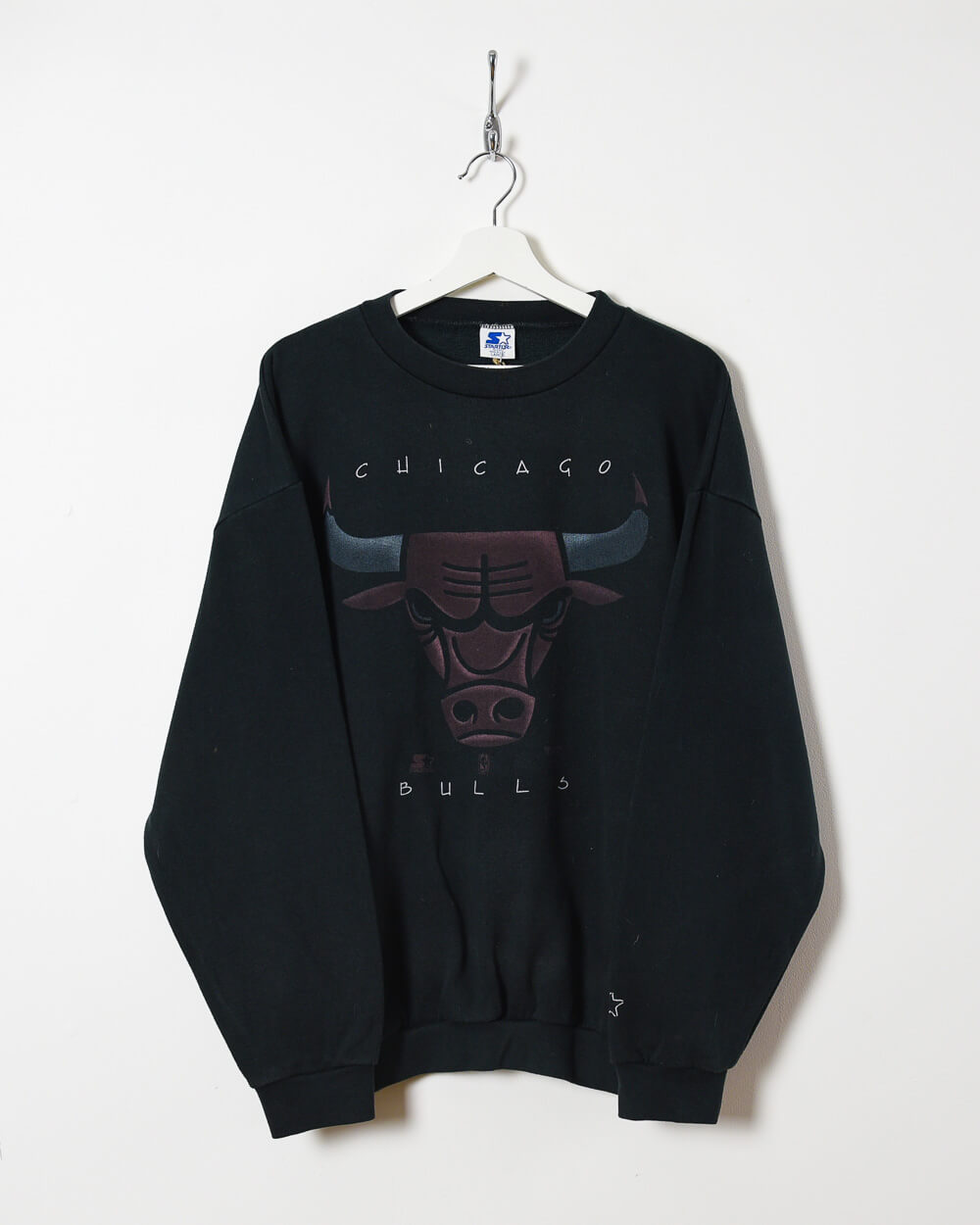 Vintage Chicago Bulls Starter Sweatshirt 1/4 Zip Large