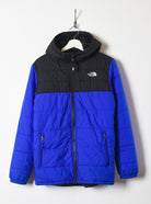 Black The North Face Reversible Fleece Lined Puffer Jacket - Small