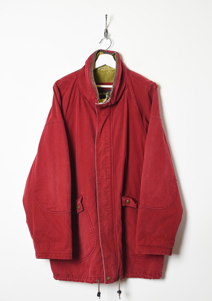 Red Timberland Weathergear Workwear Jacket - Medium