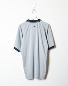 Grey Adidas Polo Shirt - Large