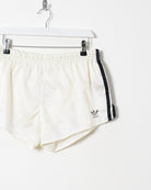 White Adidas Shorts - W32