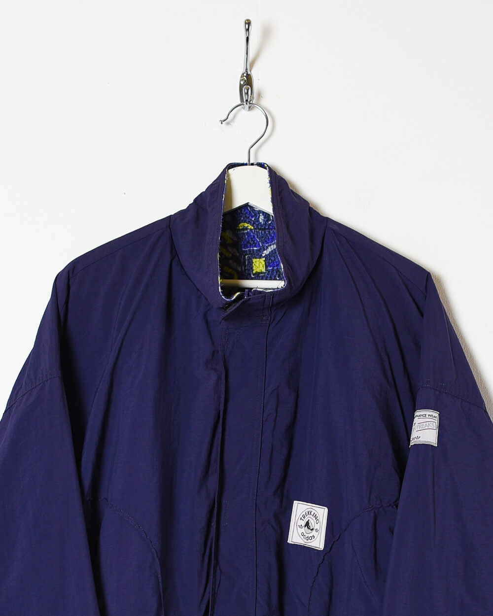 Purple Adidas Trekking Reversible Fleece Jacket - X-Large