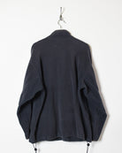 Black Adidas Zip-Through Fleece - Large