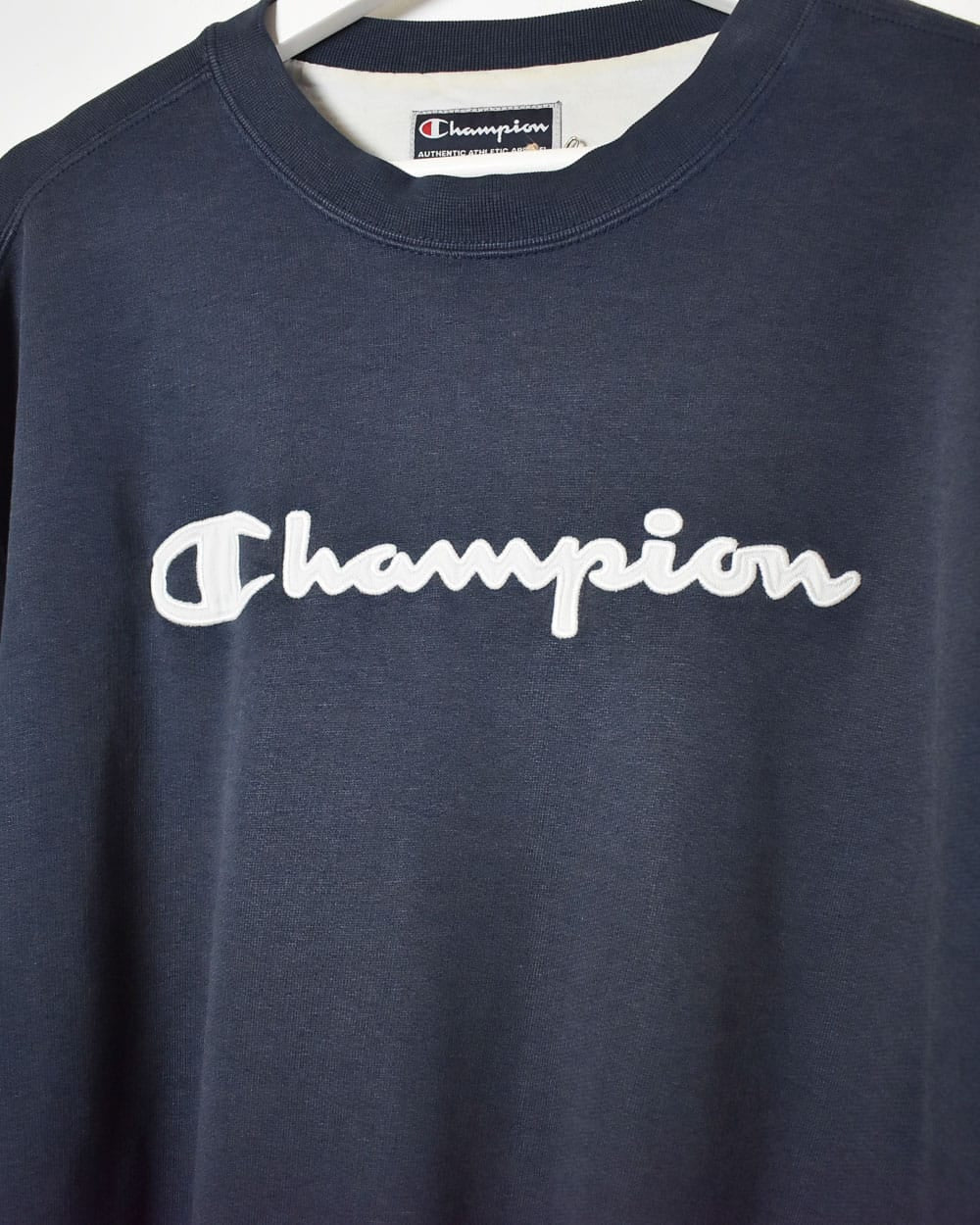 Navy Champion Sweatshirt - Large