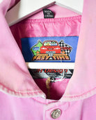Pink JH Design Nascar Disney Princess Daytona 500 Racing Jacket - Large