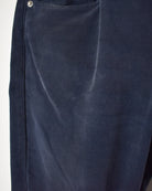Navy Levi's Suede Jeans - W32 L30