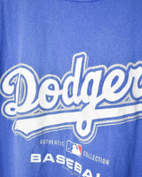 Vintage 00s Blue Majestic MLB Los Angeles Dodgers T-Shirt - X-Large Cotton–  Domno Vintage