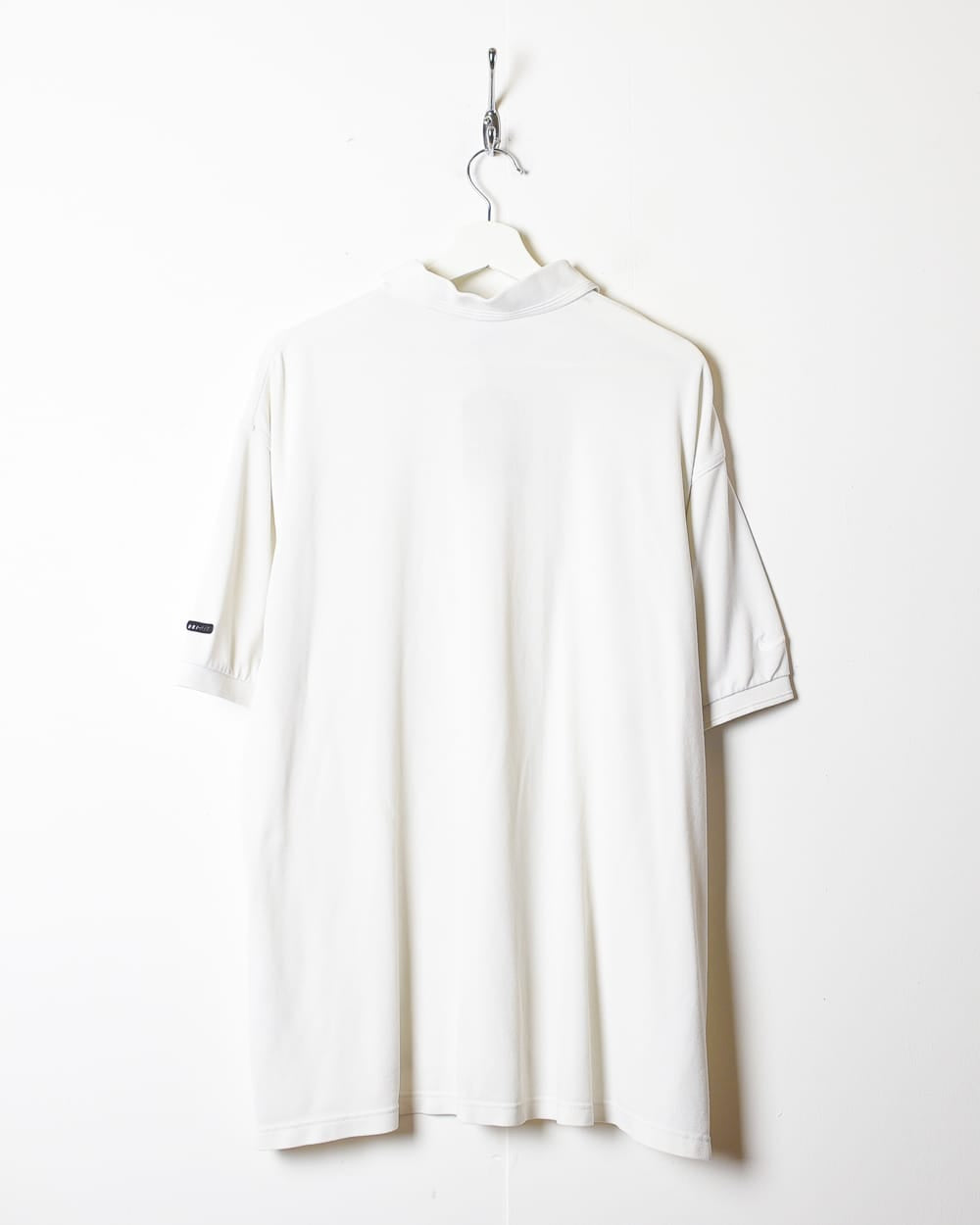White Nike Challenge Court Polo Shirt - X-Large
