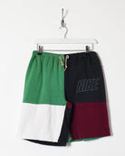 Green Nike Reworked Shorts - W30