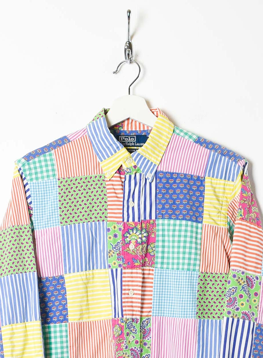 Multi Polo Ralph Lauren Patchwork Shirt - Small