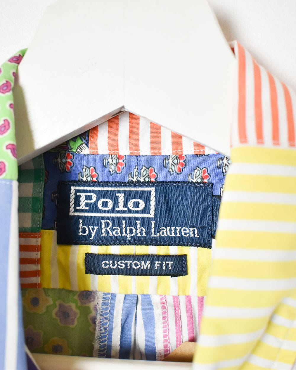 Multi Polo Ralph Lauren Patchwork Shirt - Small