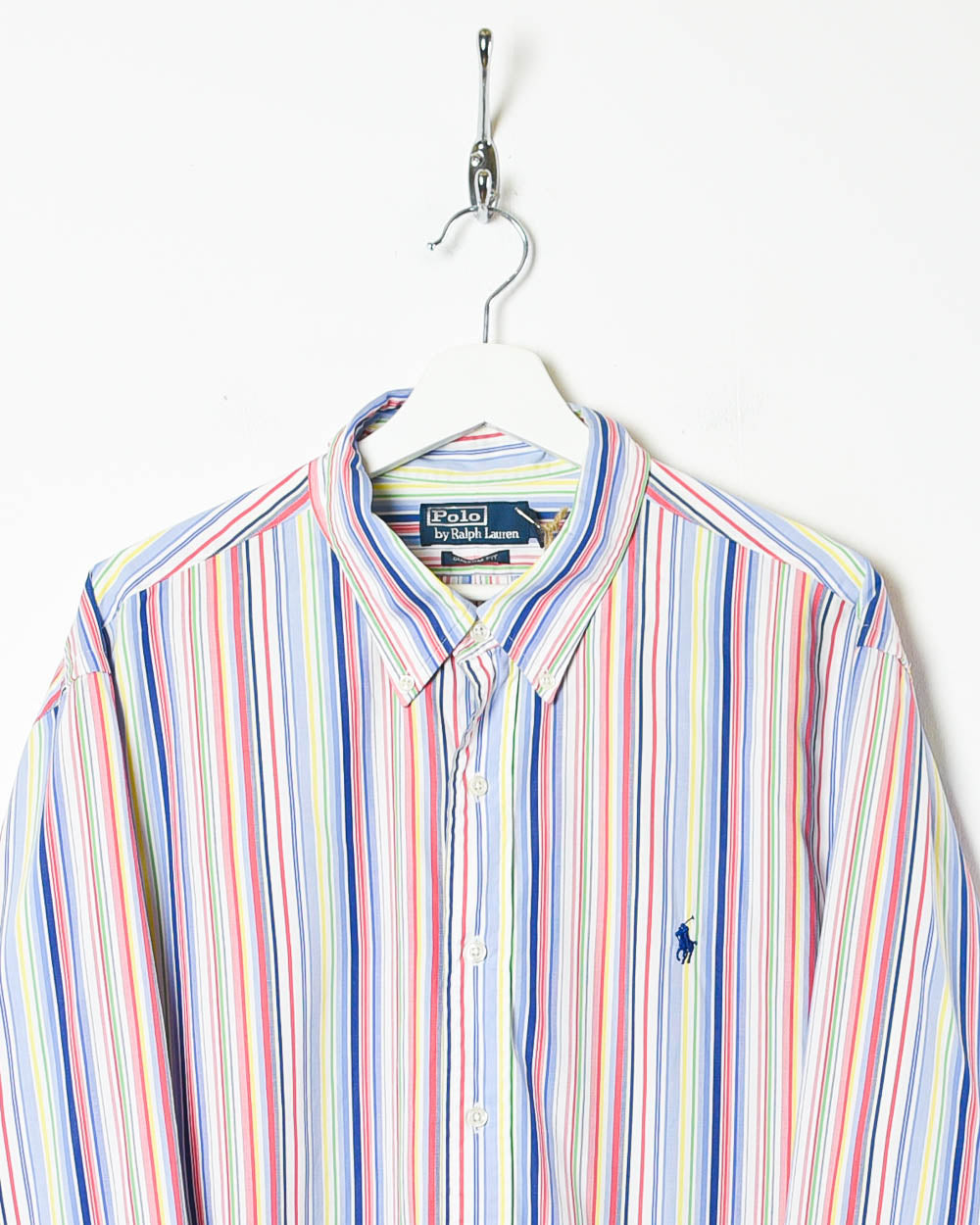 Vintage 90s Multi Polo Ralph Lauren Striped Shirt - XX-Large Cotton – Domno  Vintage