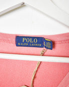 Pink Polo Ralph Lauren Sweatshirt - X-Large