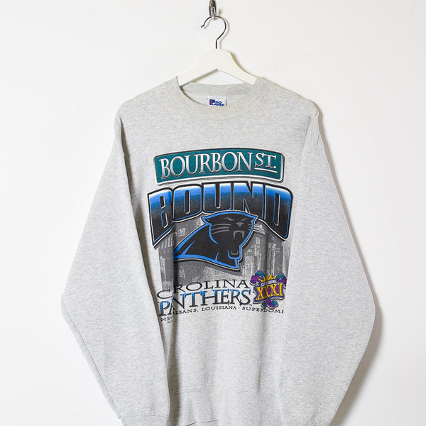 Vintage 90s Cotton Stone Pro Layer Carolina Panthers Super Bowl XXXI  Sweatshirt - Large– Domno Vintage