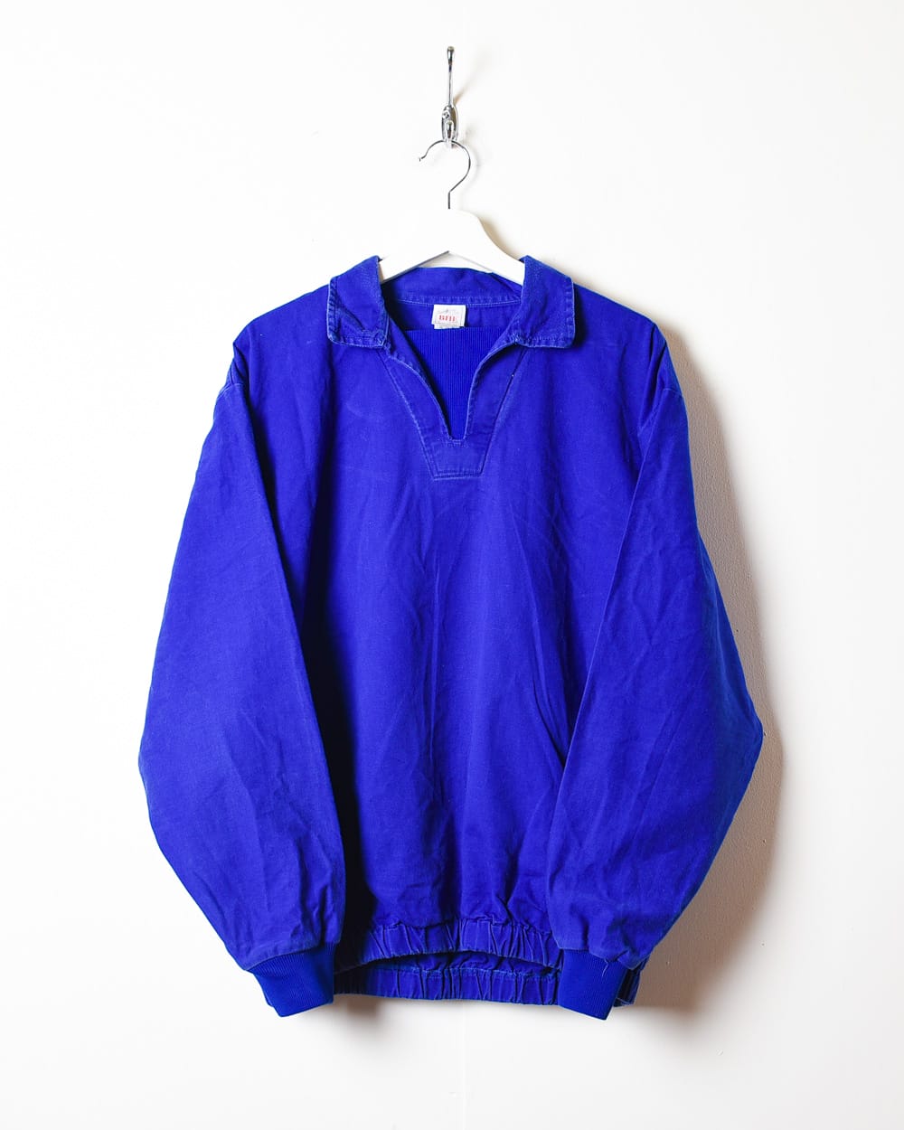 Blue Pullover Drill Jacket - X-Large