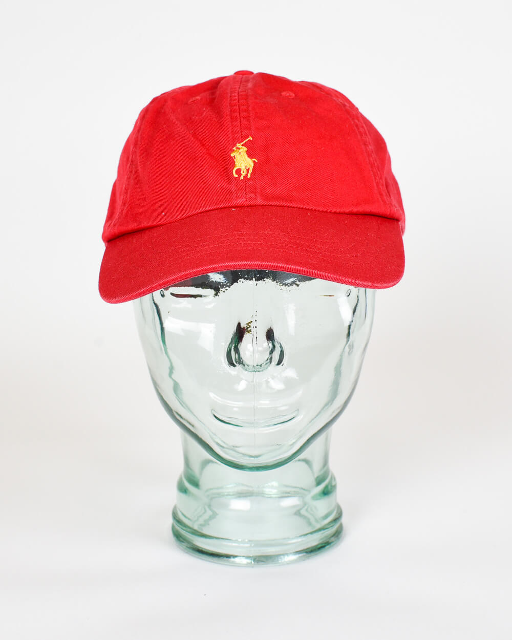 Red Ralph Lauren Classic Sport Cap