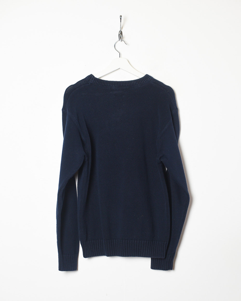 Navy Ralph Lauren Knitted Sweatshirt - Medium