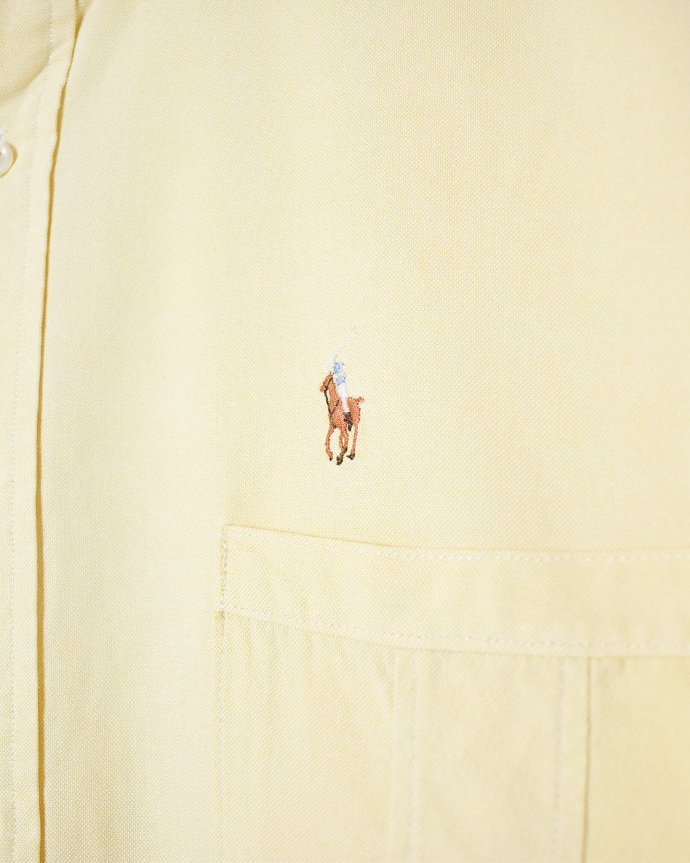 Yellow Ralph Lauren Shirt - Large