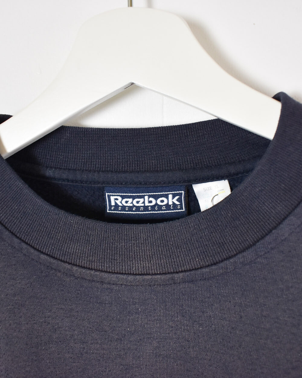 Navy Reebok Essentials Sweatshirt - X-Large