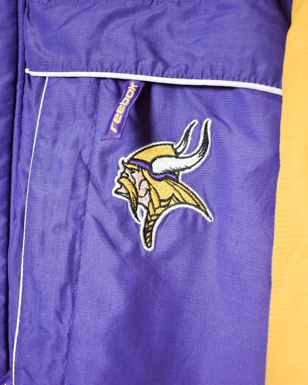 Purple Reebok Minnesota Vikings Long Jacket - X-Large