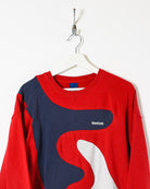 Red Reebok Rework Sweatshirt - Small