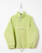 Green United Colors of Benetton Pullover Fleece - Medium
