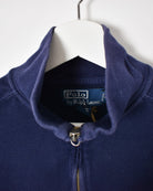 Navy Ralph Lauren 1/4 Zip Sweatshirt - Medium