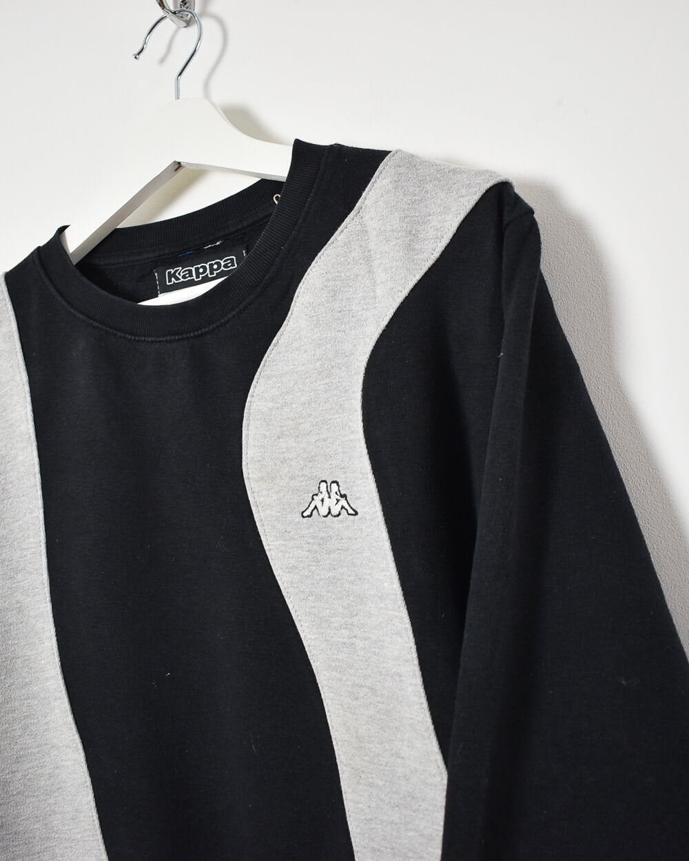 Black Kappa Rework Sweatshirt - Medium