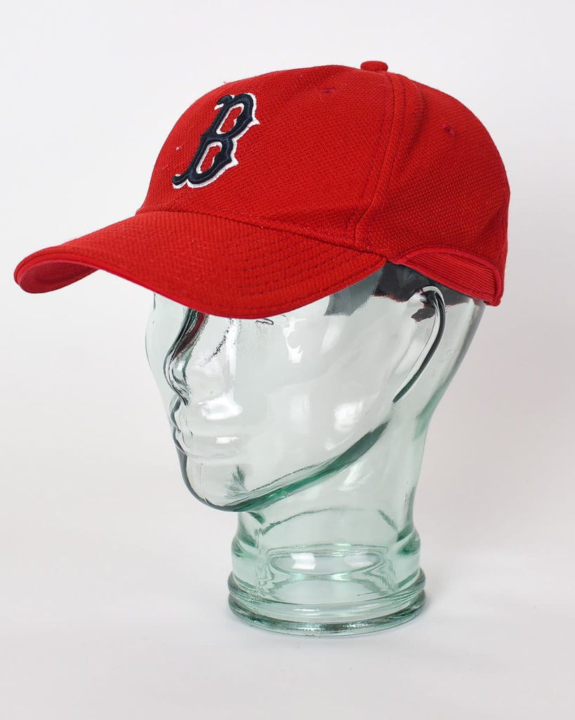 Vintage 00s Red New Era MLB Boston Red Sox Cap Cotton– Domno Vintage