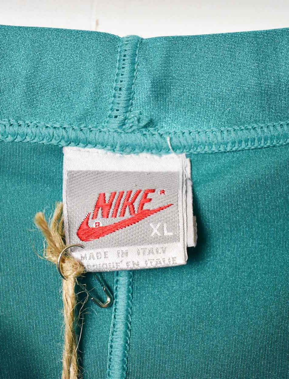 Green Nike International Tracksuit Bottoms - Medium