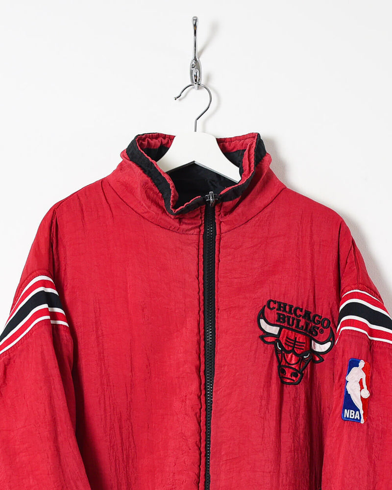 Vintage 1990s Reversible Chicago Bulls NBA Pro Player Puffer