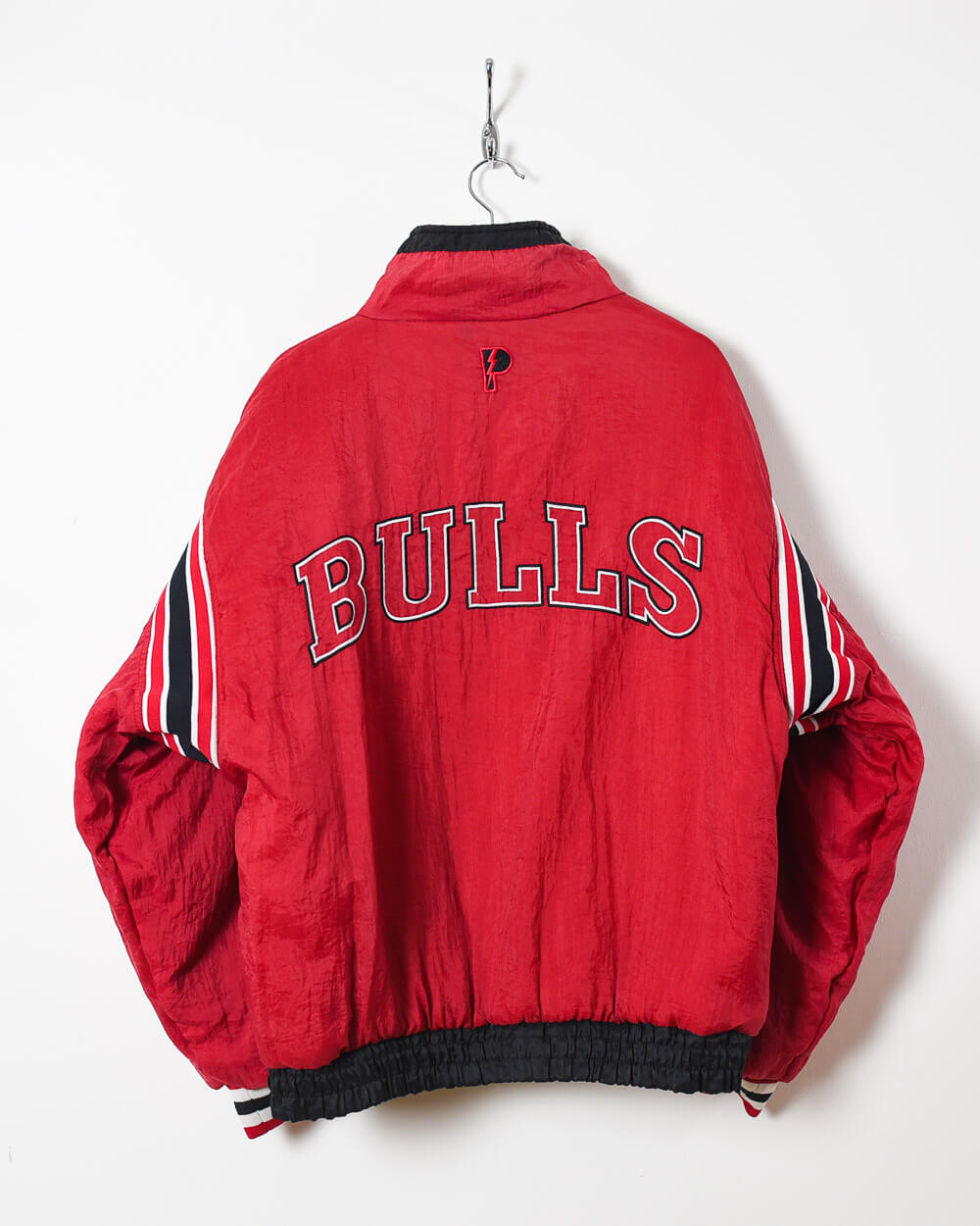 Vintage 90s Nylon Black Pro Layer Chicago Bulls NBA Reversible Jacket -  Medium – Domno Vintage