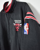 Black Pro Layer Chicago Bulls NBA Reversible Jacket - Medium