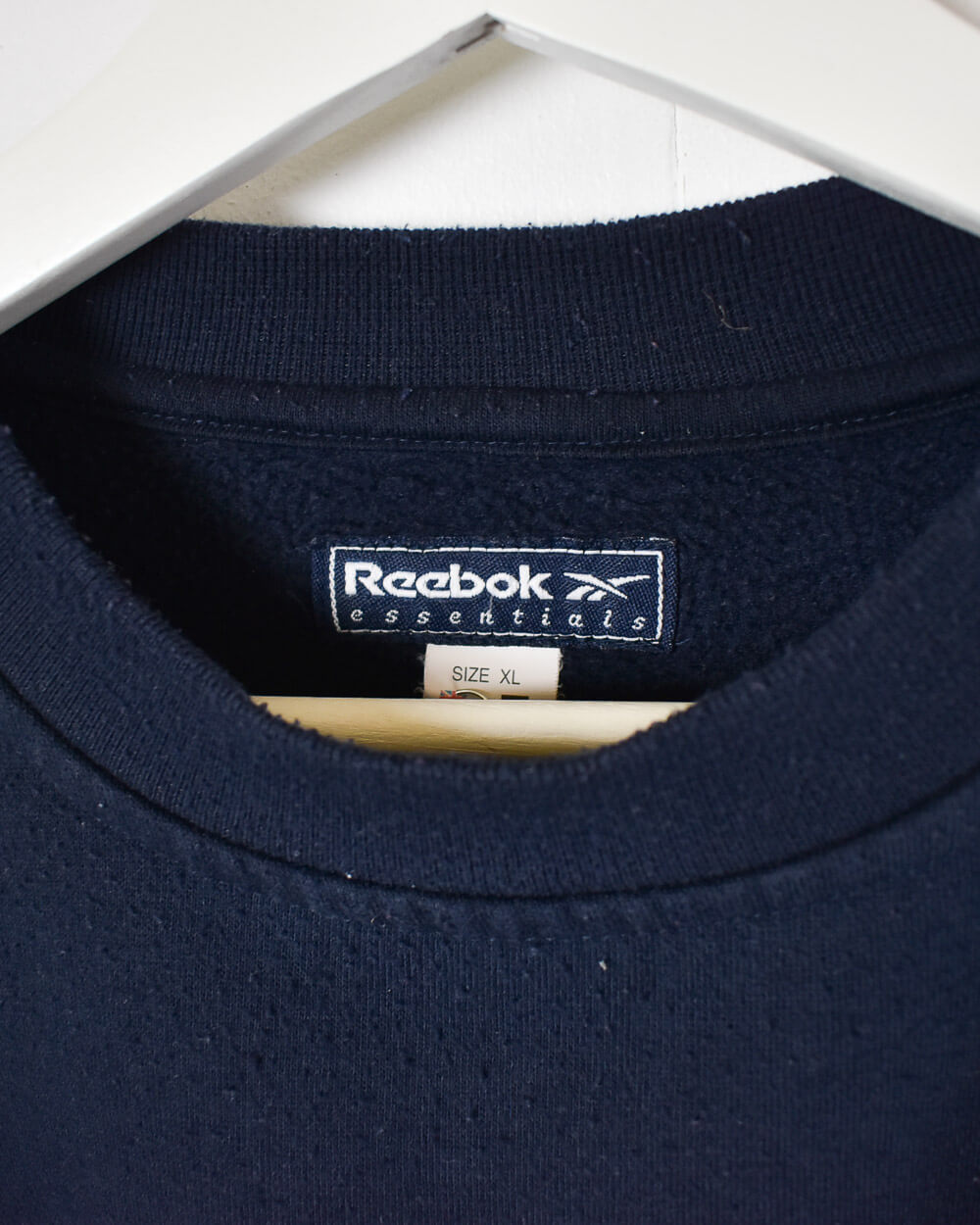 Navy Reebok Essentials Sweatshirt - Large