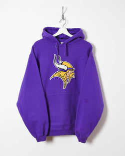 Vintage 00s Cotton Mix Purple Reebok Minnesota Vikings Hoodie