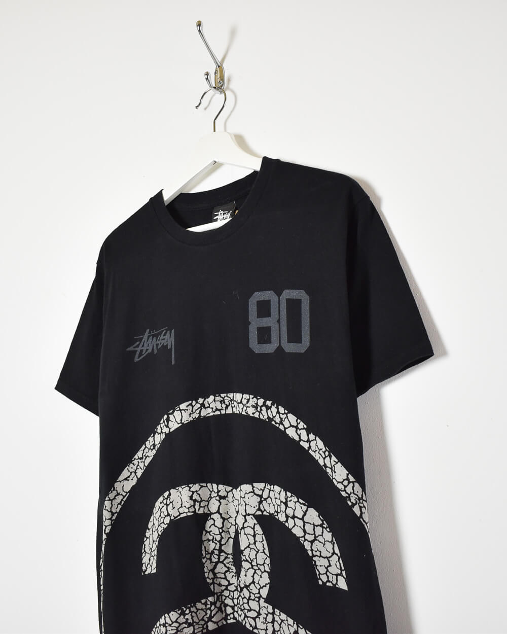 Black Stussy 80 T-Shirt - Medium