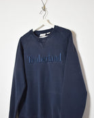 Navy Timberland Sweatshirt - Medium
