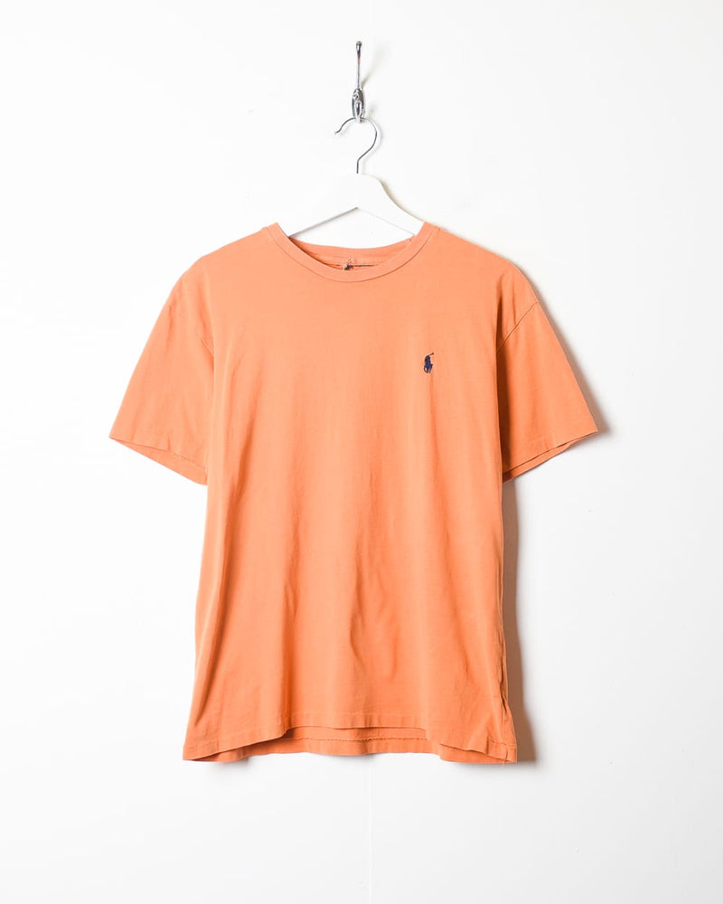 Orange Polo Ralph Lauren T-Shirt - Small