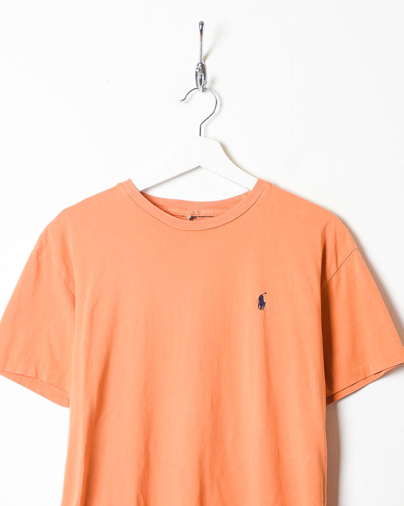 Orange Polo Ralph Lauren T-Shirt - Small