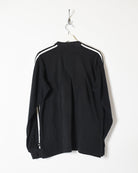 Black Adidas Long Sleeved T-Shirt -  Medium