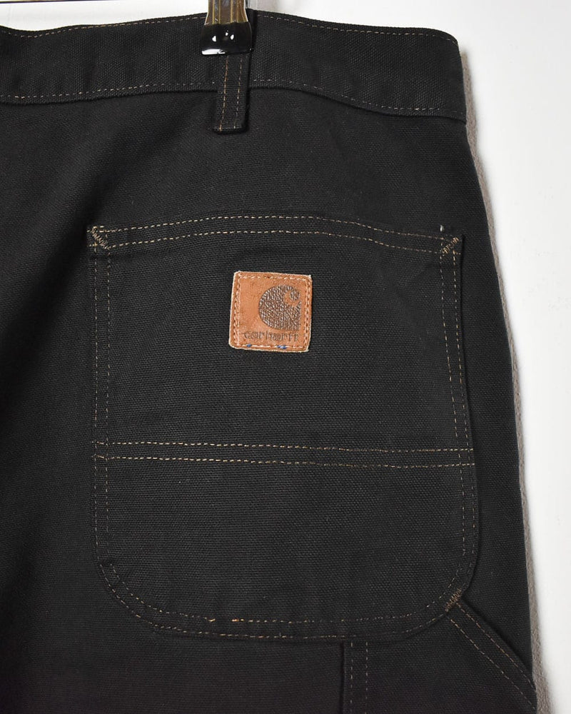 Black Carhartt Carpenter Jeans - W40 L31