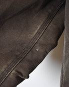 Brown Carhartt Workwear Hooded Detroit Jacket - Small Women's