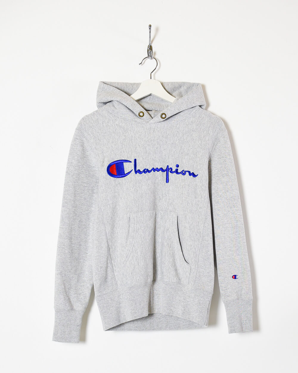 Champion reverse weave discount international chain script hoodie