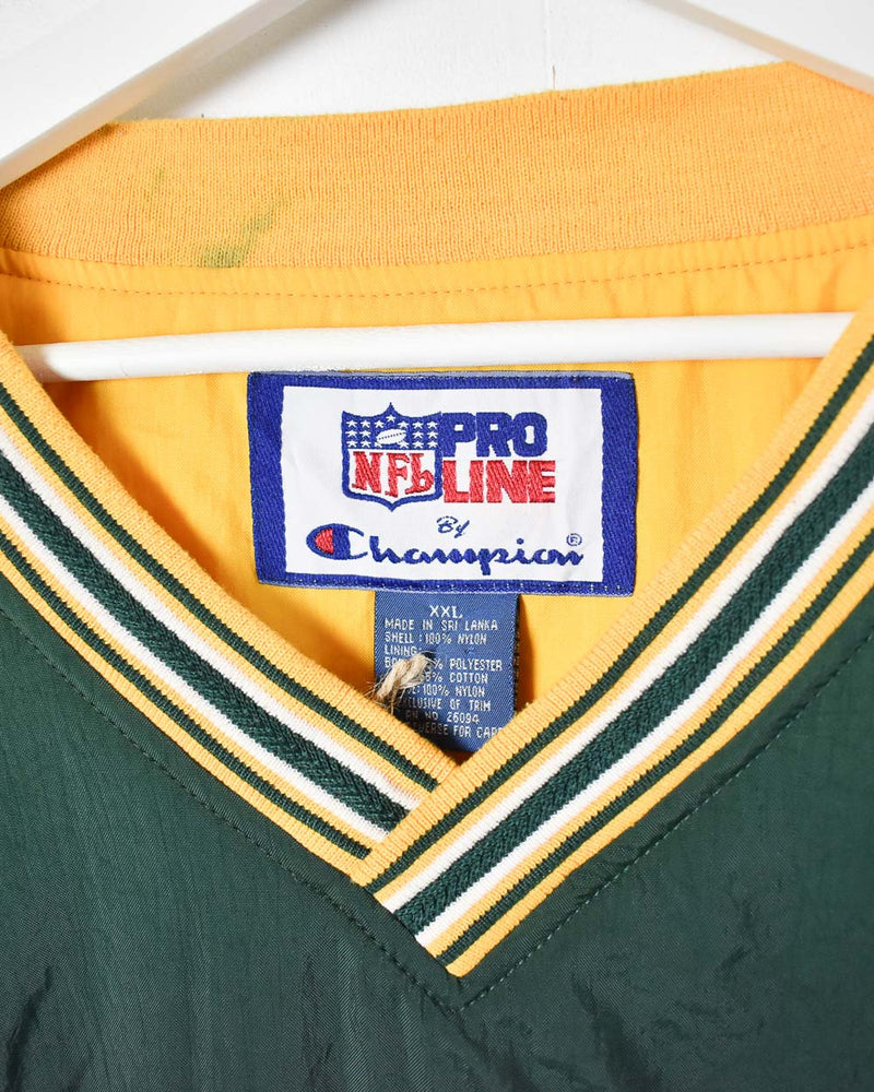 Green Bay PACKERS Jacket -- Proline NFL Jacket 90s Streetwear Jacket 1990s  Football Sports Vintage Retro Puffer Winter Reebok Men's Medium