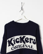 Navy Kickers Original Knitted Sweatshirt - Medium